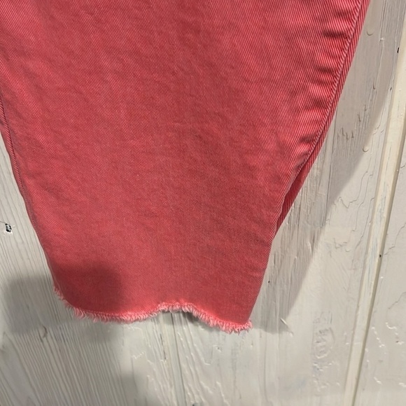 STYLE & CO. Straight Crop pants raw edge bottom 5 pocket style size 16 - Picture 3 of 13